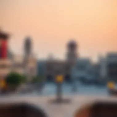 Cultural landmarks in Al Jafiliya reflecting the rich heritage of Dubai