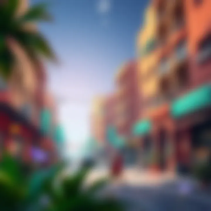 Vibrant community surroundings of Al Nahda 1