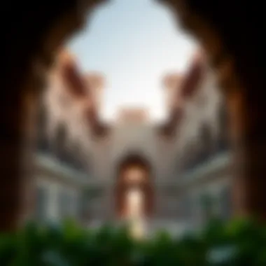 Architectural Features of Al Khail Gate An architectural overview of Al Khail Gate emphasizing partition options
