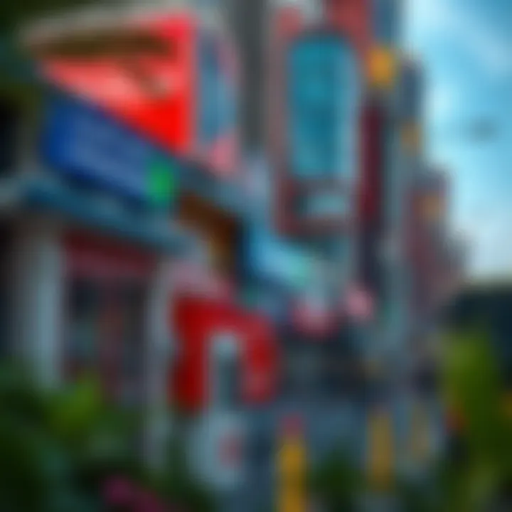 Local amenities near Al Khail Gate