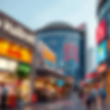 Modern retail options available at Al Khail Gate