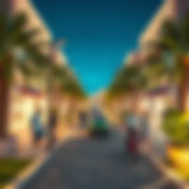 Community Park in Al Liwan Community park showcasing Al Liwan's vibrant lifestyle