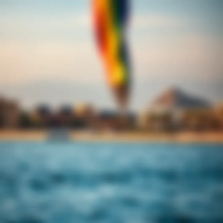 Stunning view of Al Mamzar Beach and park