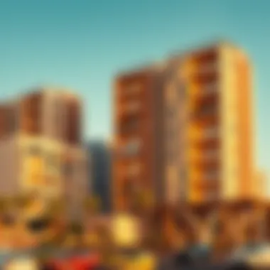 Luxury apartments showcasing real estate potential in Al Mamzar