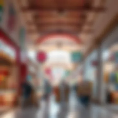 Community Life at Al Nasr Plaza Local shops and boutiques within Al Nasr Plaza reflecting community life