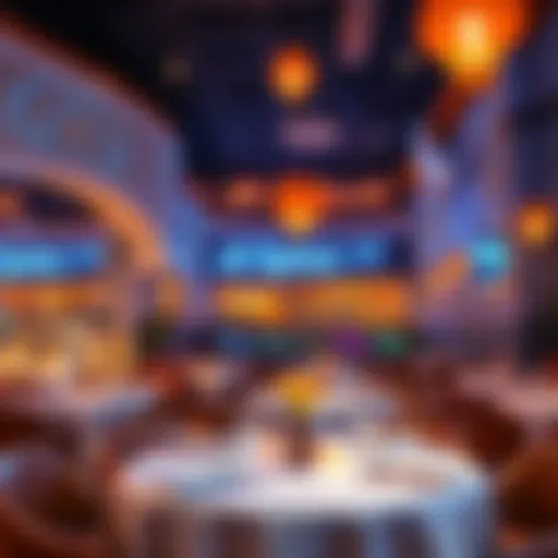 Interior view showcasing the ambiance of Al Qabbah Seafood Restaurant