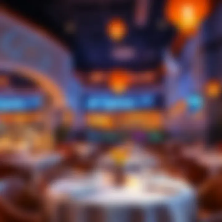 Interior view showcasing the ambiance of Al Qabbah Seafood Restaurant