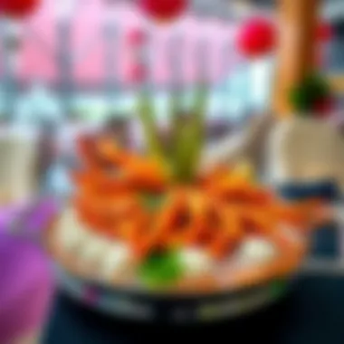 A beautifully arranged seafood platter ready to be enjoyed at Al Qabbah