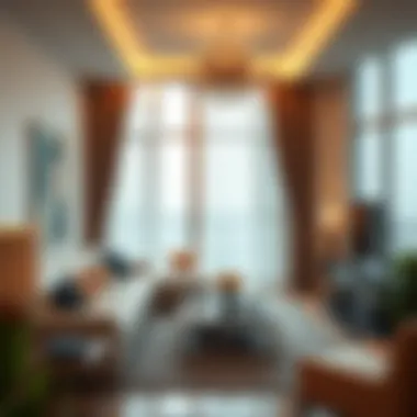 Interior design of a residential unit in Al Sarraf Building