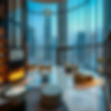 Luxurious interior amenities within Al Sima Tower