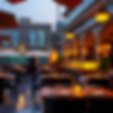 An exquisite dining setting at a local restaurant in Al Thanya