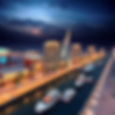 Future Developments of Al Wasl Port Conceptual rendering of future developments planned for Al Wasl Port