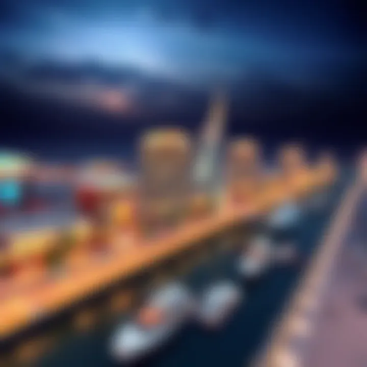 Future Developments of Al Wasl Port Conceptual rendering of future developments planned for Al Wasl Port