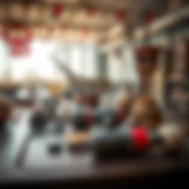 Historical artifacts displayed at Al Wasl Port, representing its maritime heritage.