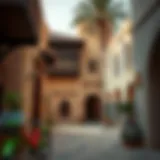 Traditional architecture in Al Wasl Village