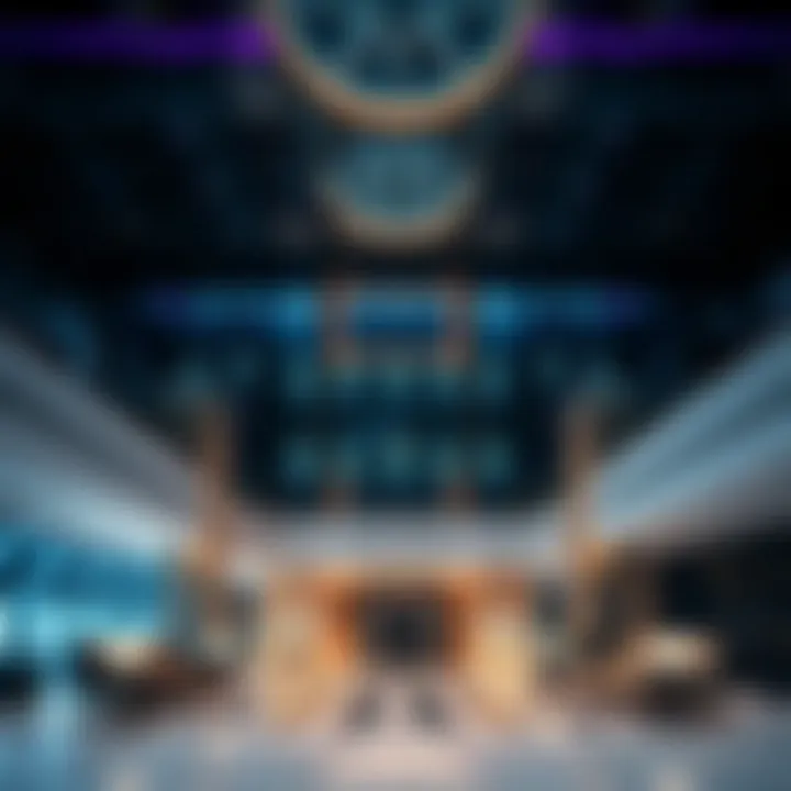 Interior lobby of Al Zarooni Building showcasing modern design