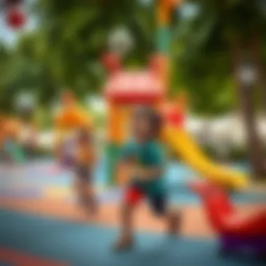 Delight in the Children's Play Area Children's play area with engaging activities