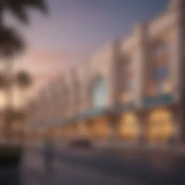 Architectural Elegance of Bin Shabib Mall Stunning architectural façade of Bin Shabib Mall