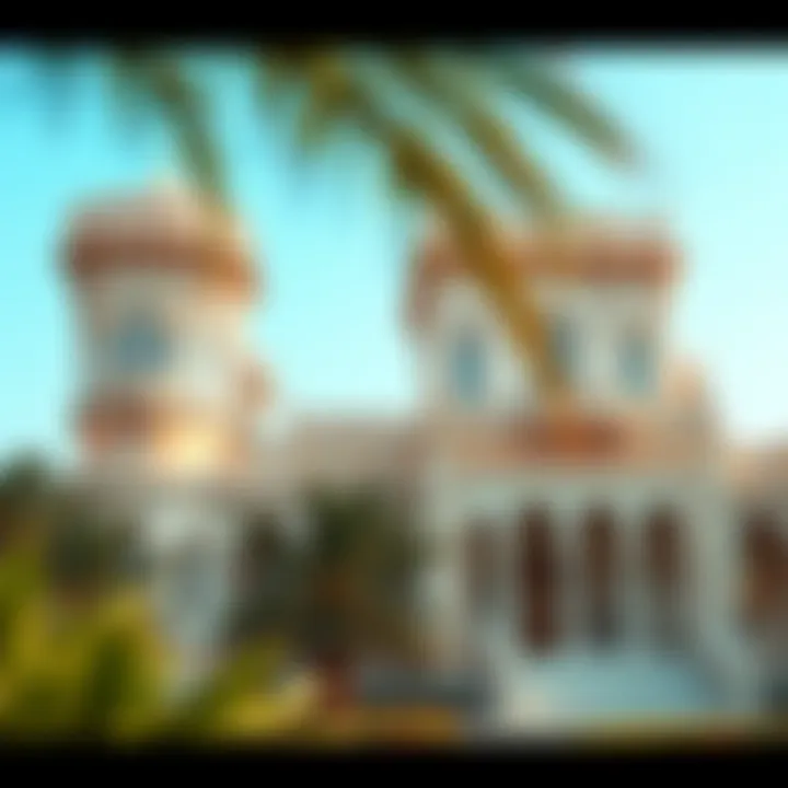 Stunning architectural facade of Binghatti Gardens