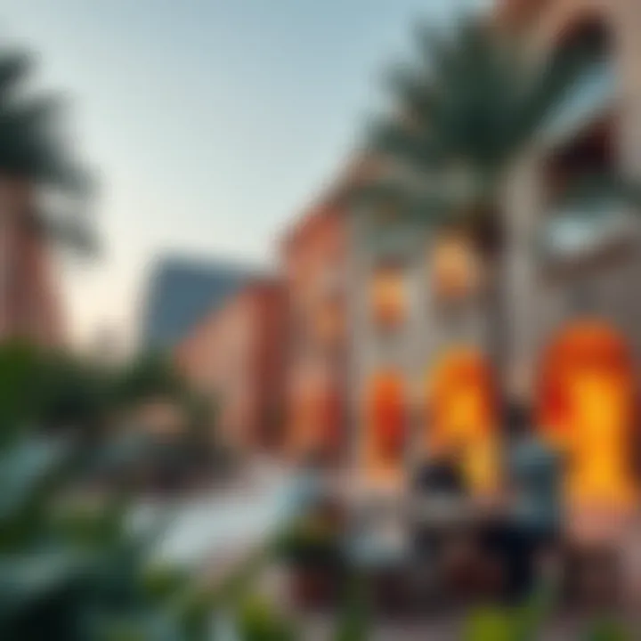 Community spaces fostering interaction among residents