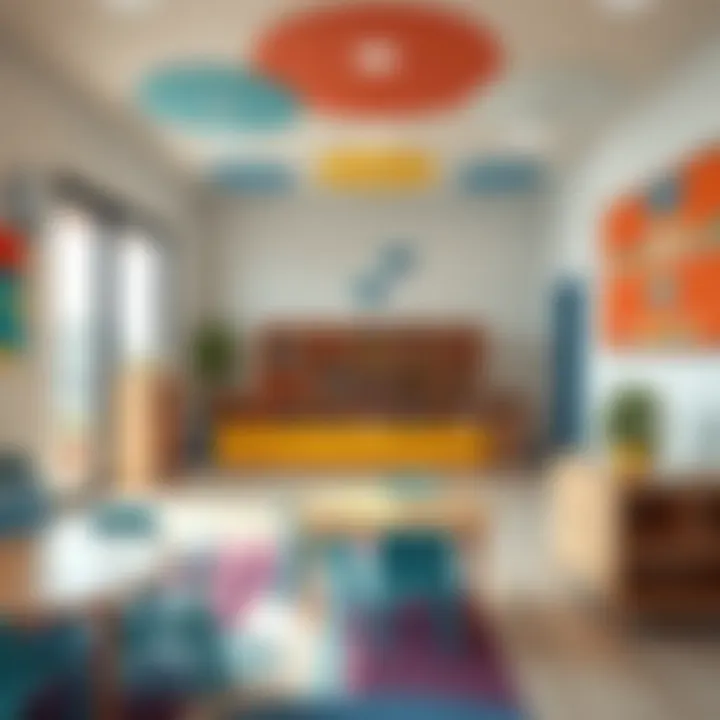 Vibrant Learning Environment at Blue Bird Nursery Interior view of Blue Bird Nursery showcasing a vibrant learning environment