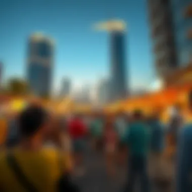 Community event at Building 11 highlighting engagement