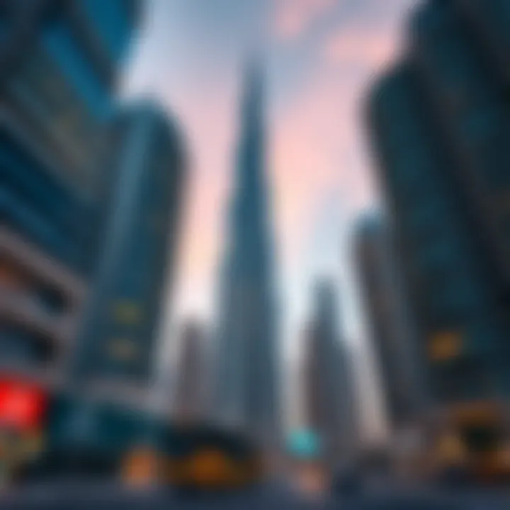 A creative angle showcasing Capricorn Tower's unique architecture