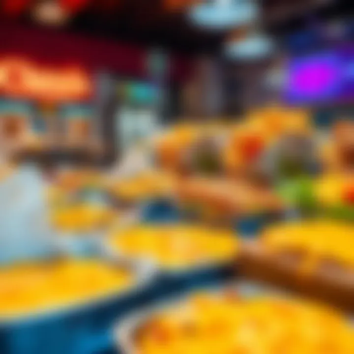 A variety of cheesy dishes offered at Cheesy Bites