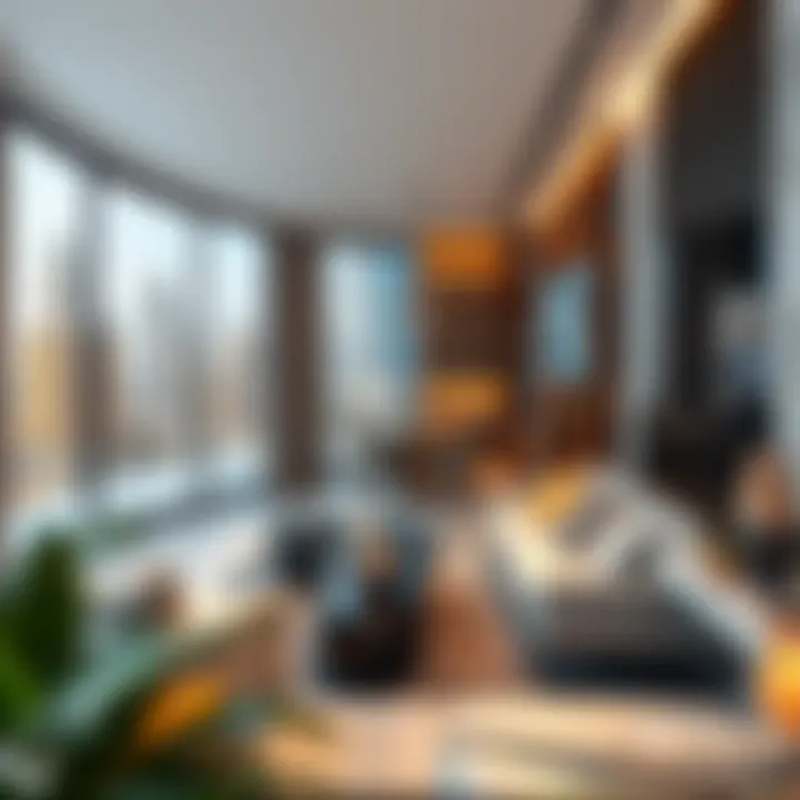 Luxurious residential interiors in Cluster I, JLT reflecting lifestyle