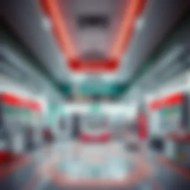 Interior layout showcasing pharmacy services