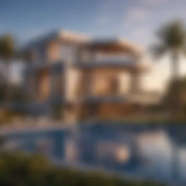 Luxurious Villa in Damac Hills Luxurious villa in Damac Hills showcasing modern architecture