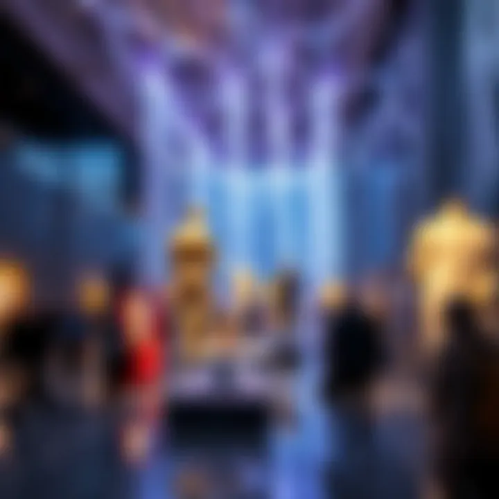 Art installation within DIFC's art galleries