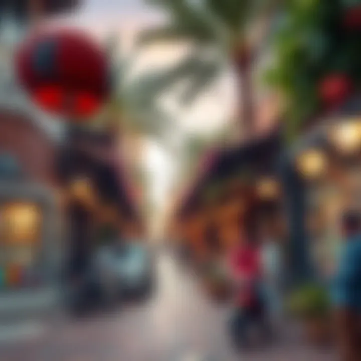 Cultural attractions along Discovery Garden Street highlighting local art and heritage