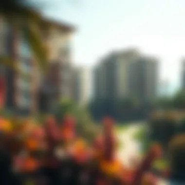 Residential Buildings Surrounded by Gardens Residential buildings with gardens