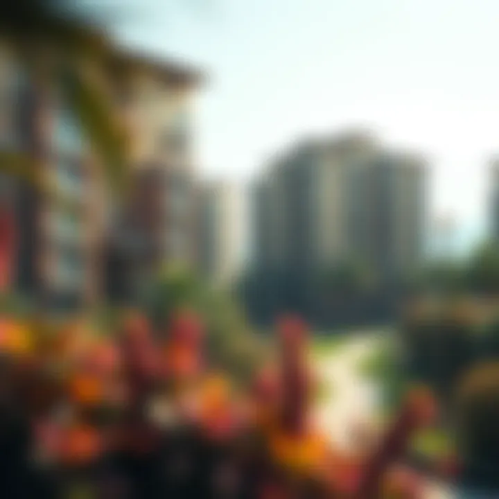 Residential Buildings Surrounded by Gardens Residential buildings with gardens