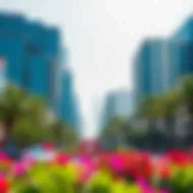 Lush green spaces for leisure and relaxation