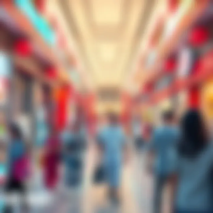 Shopping Experience at Dubai Duty Free Shoppers enjoying their experience at Dubai Duty Free