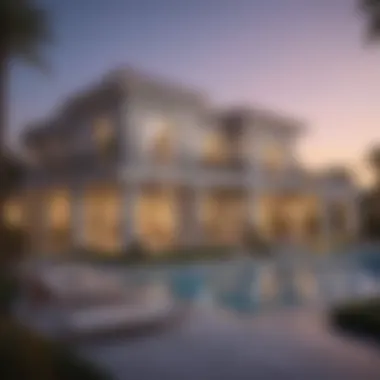 Luxury Villa in Dubai Golf Estate Luxurious villa within Dubai Golf Estate with modern architecture