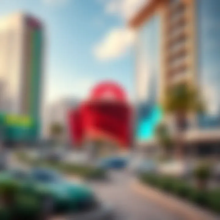 Modern amenities and leisure facilities available in Dubai Internet City.