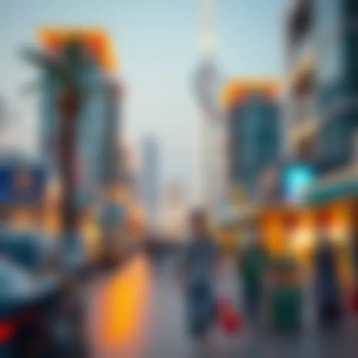 Vibrant lifestyle scenes depicting community activities in Dubai Sports City