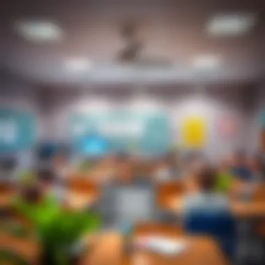 Classroom setting at Dubai Hills Schools emphasizing collaborative learning