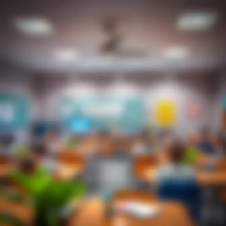 Classroom setting at Dubai Hills Schools emphasizing collaborative learning