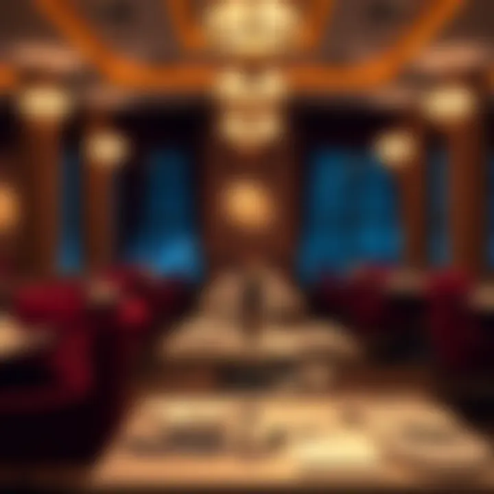 Elegant dining setup in a fine restaurant