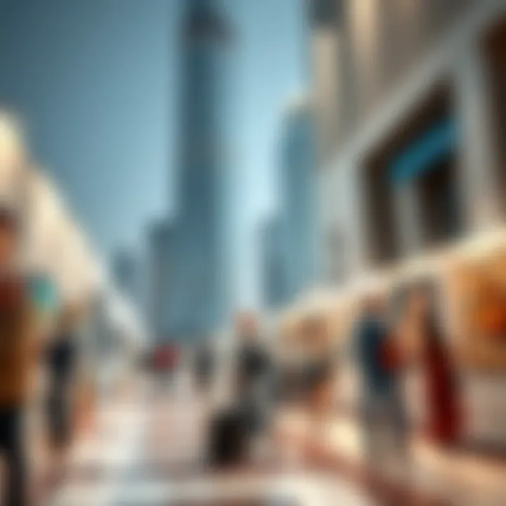 An exhibition showcasing local art and culture at the World Trade Center