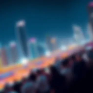 A networking event bringing together international business leaders