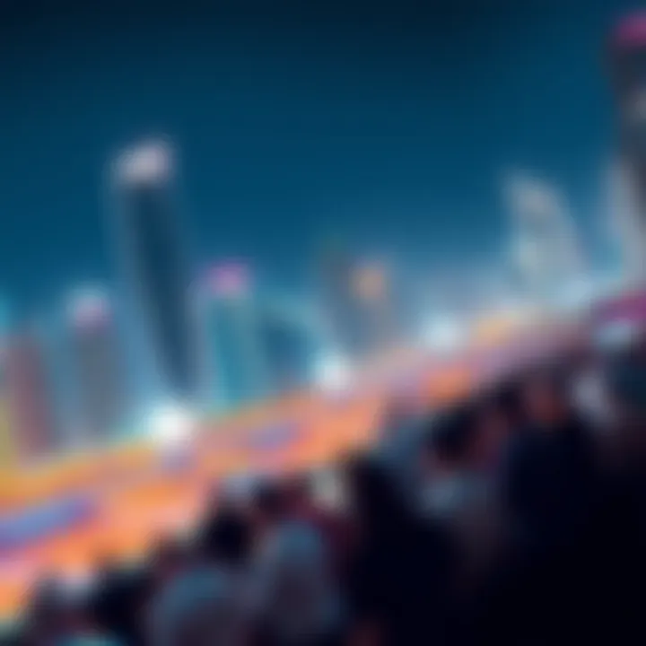 A networking event bringing together international business leaders