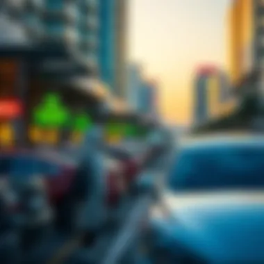 Visitor planning for parking in Festival City