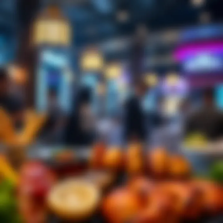 A beautifully arranged platter of grilled delicacies