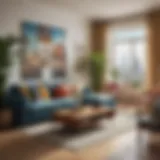 Interior view of Home Box showcasing diverse home furnishings