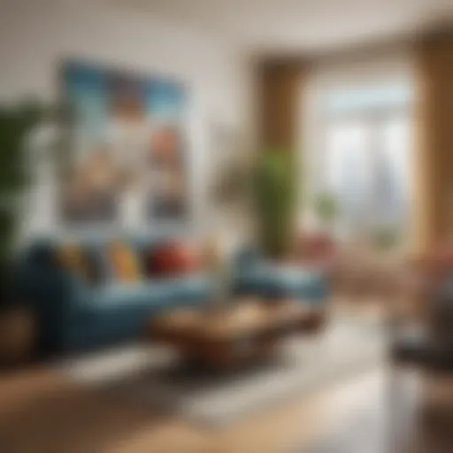 Interior view of Home Box showcasing diverse home furnishings